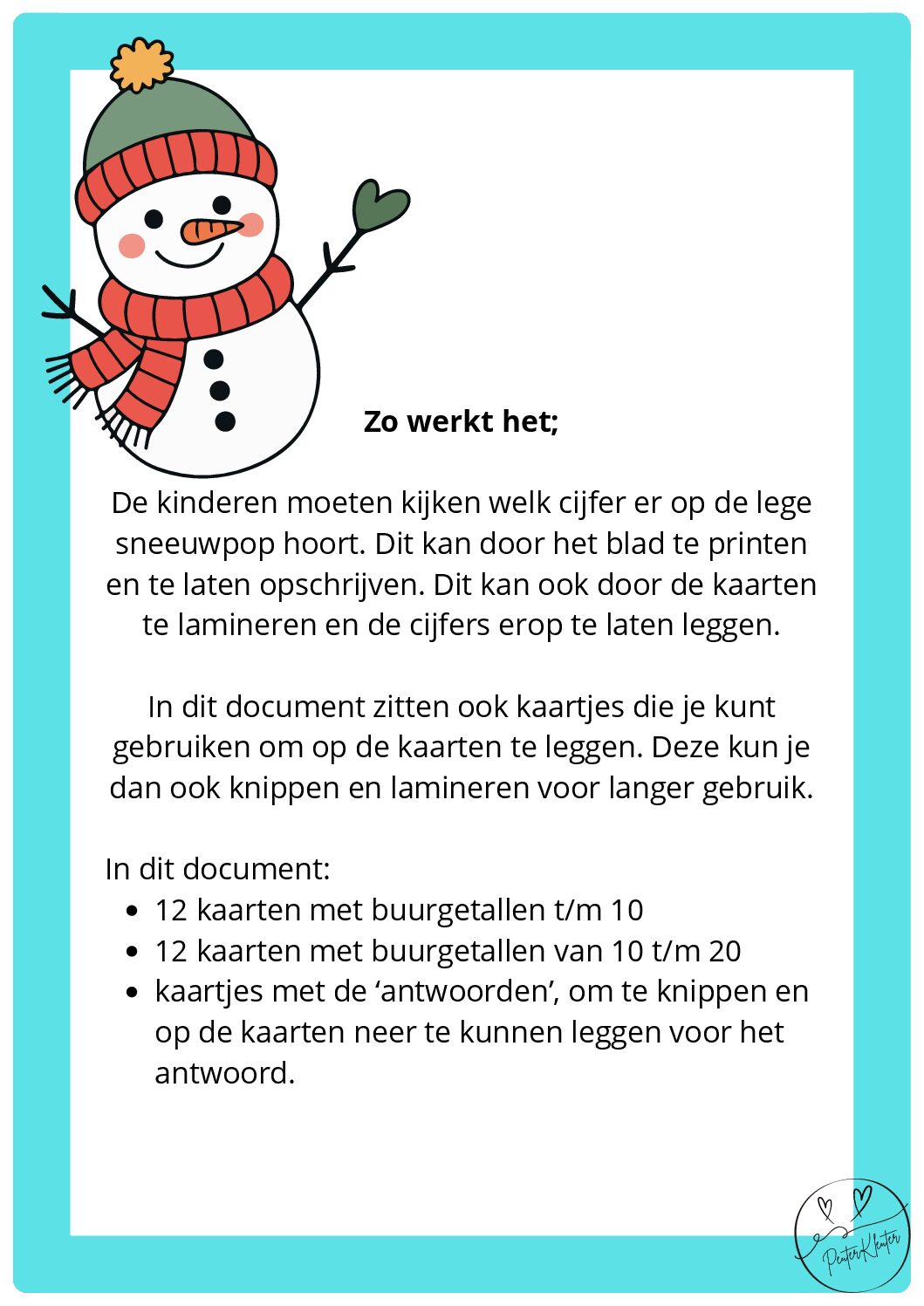 Winter - buurgetallen