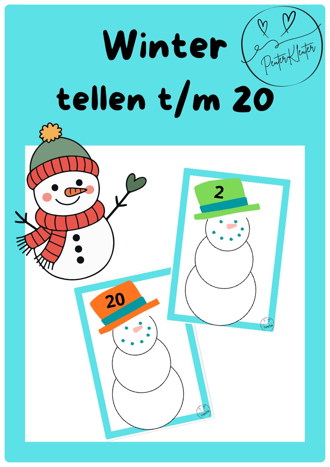 Winter - tellen t/m 20