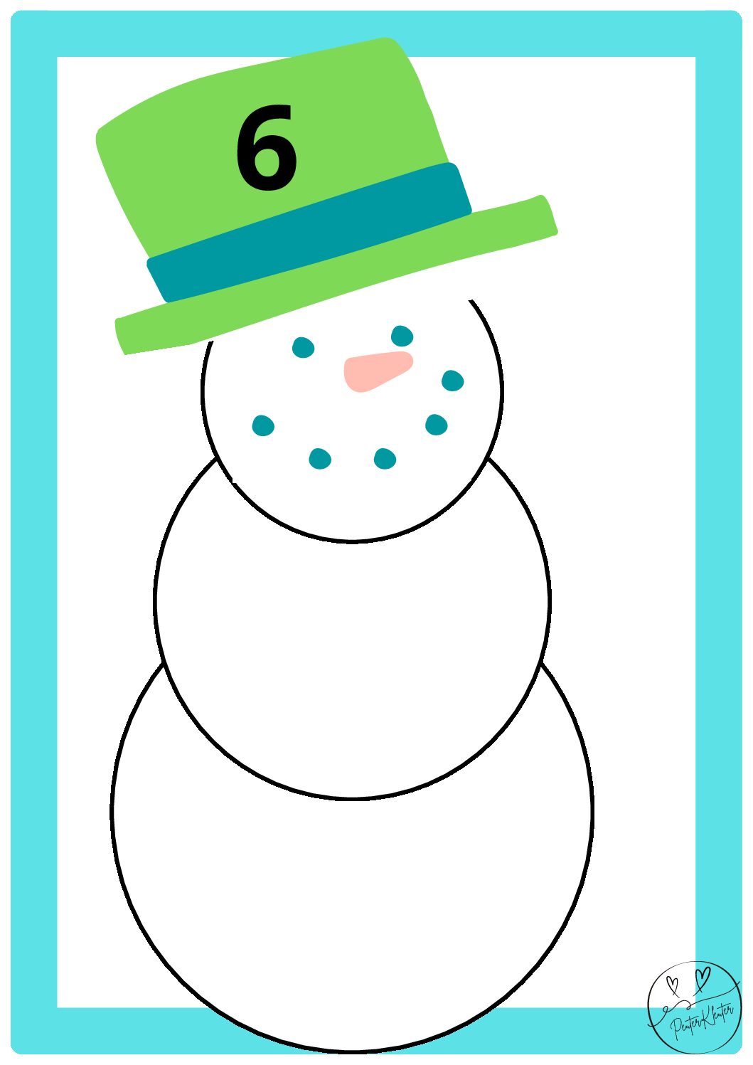 Winter - tellen t/m 20